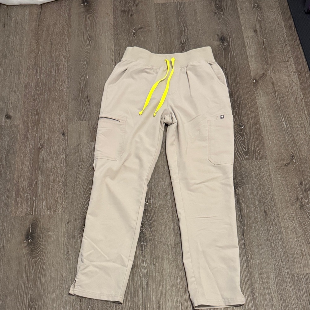 Figs Light Tan Pants